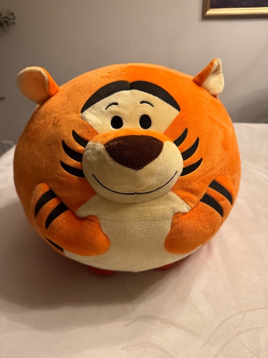 Disney Other - EUC! Disney Giant Ty Beanie Ballz Tigger Round Plush
